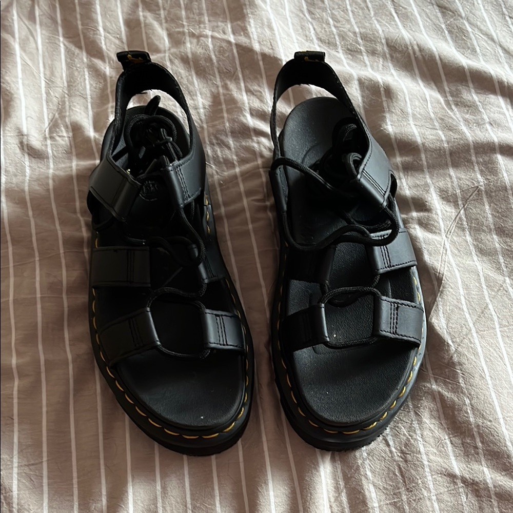 Doc Marten lace up Sandals